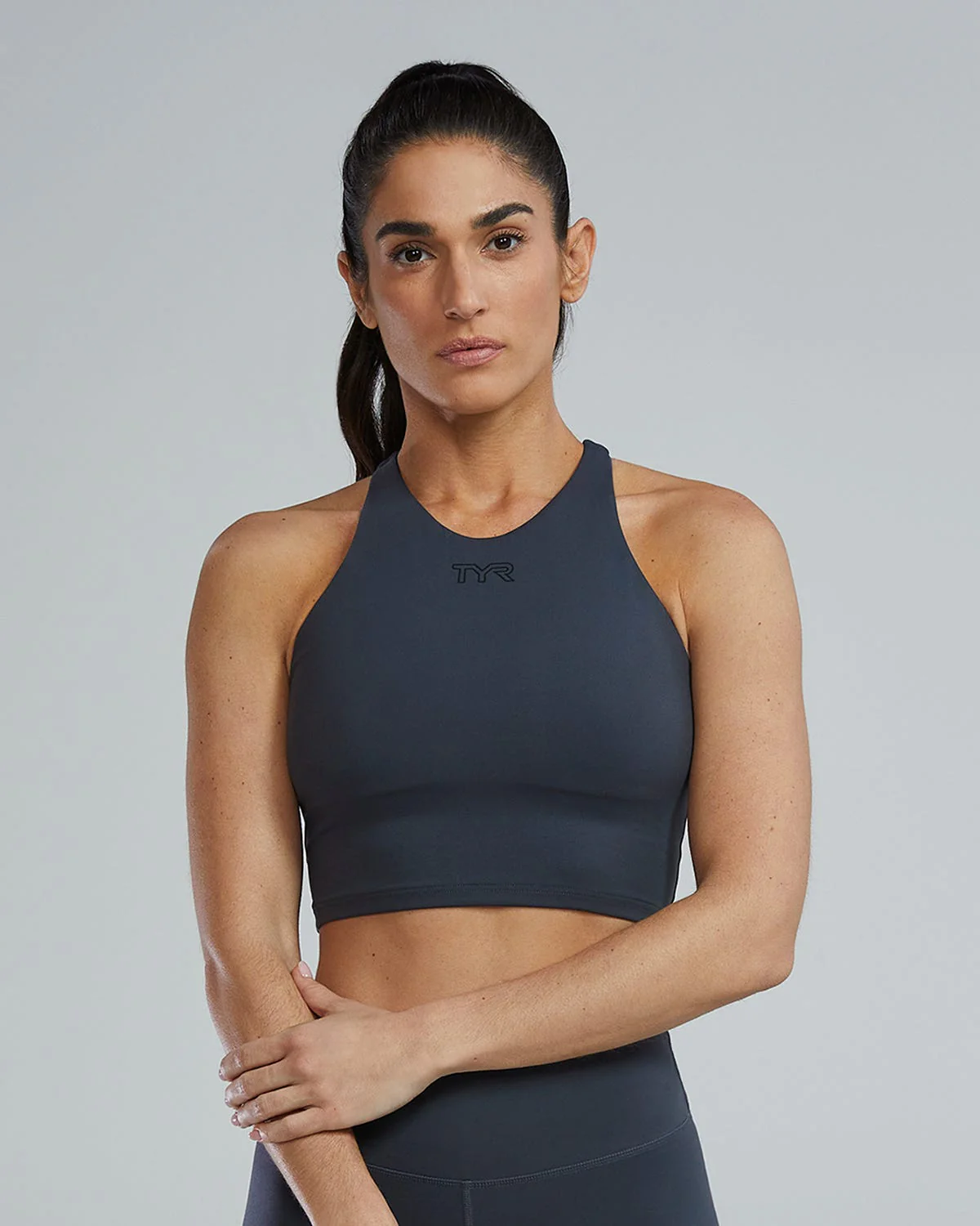Joule Elite Cropped High Neck Sports Bra - Image 18