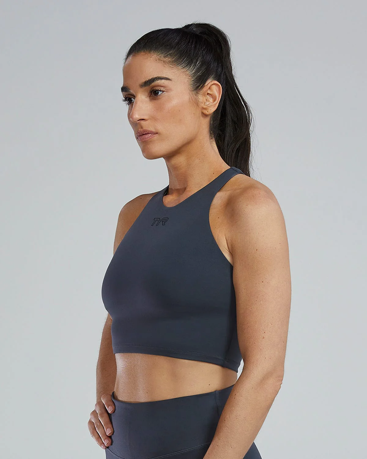 Joule Elite Cropped High Neck Sports Bra - Image 20