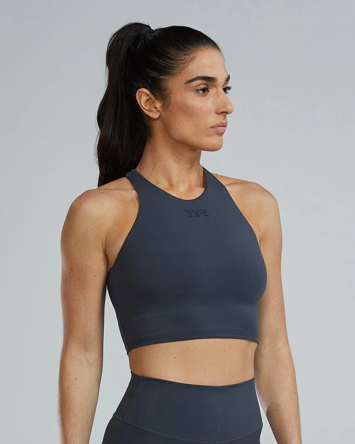 Joule Elite Cropped High Neck Sports Bra - Image 21