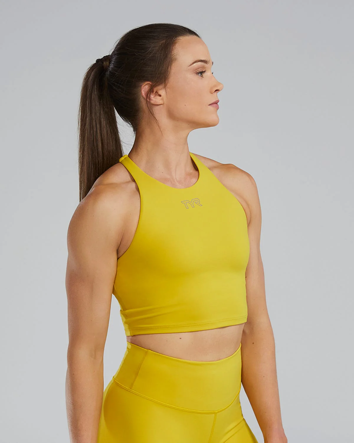 Joule Elite Cropped High Neck Sports Bra - Image 36
