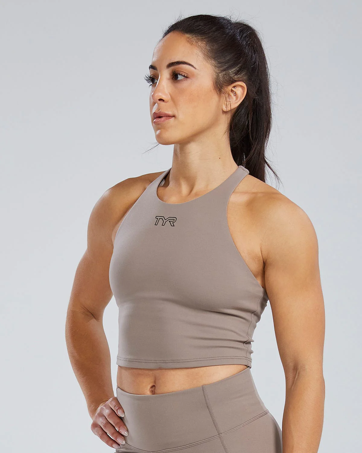 Joule Elite Cropped High Neck Sports Bra - Image 41