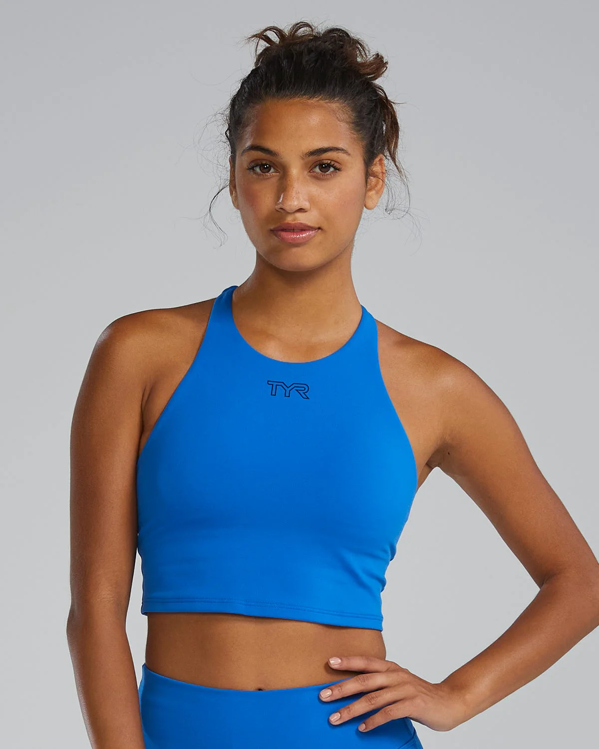 Joule Elite Cropped High Neck Sports Bra - Image 47