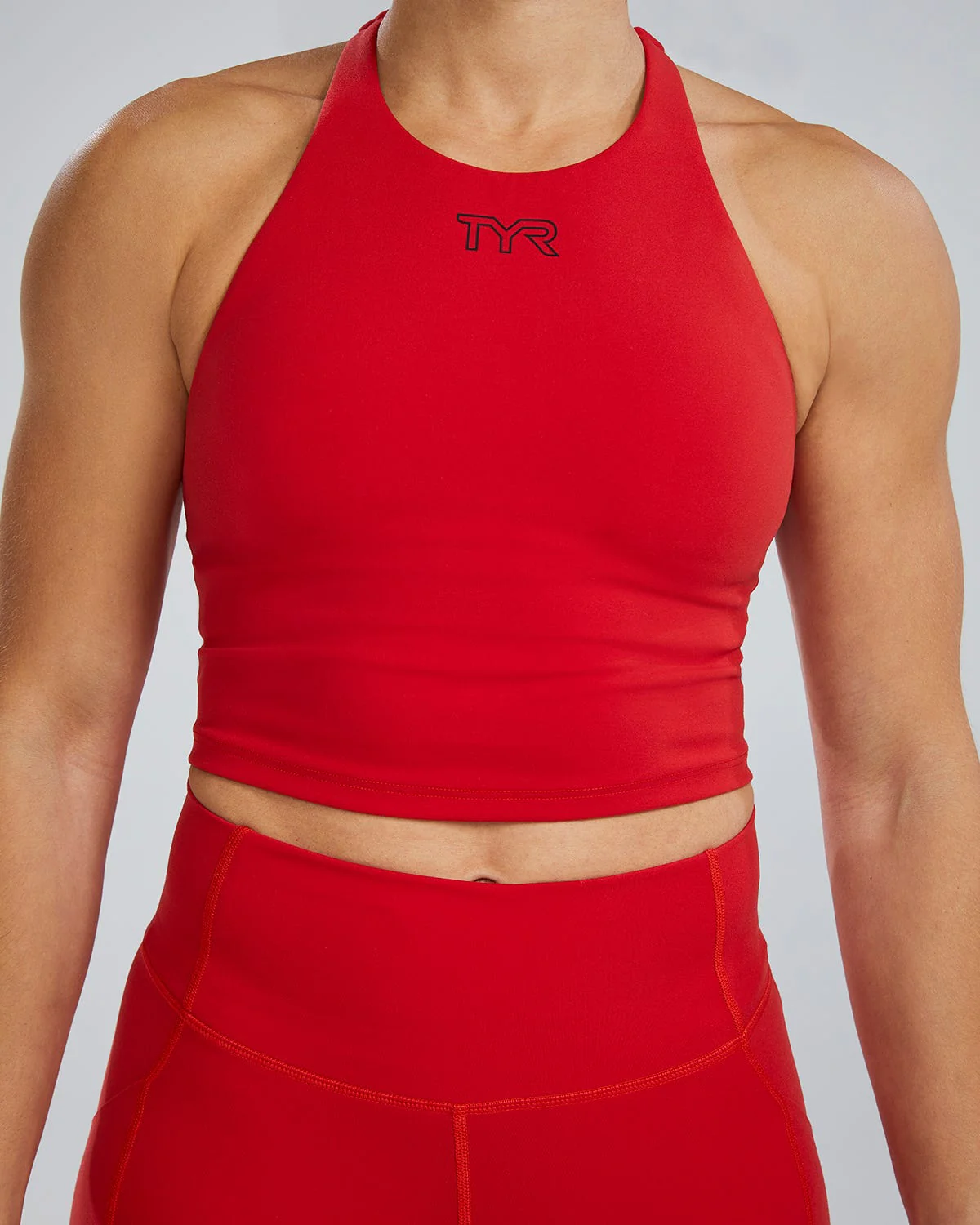 Joule Elite Cropped High Neck Sports Bra - Image 59
