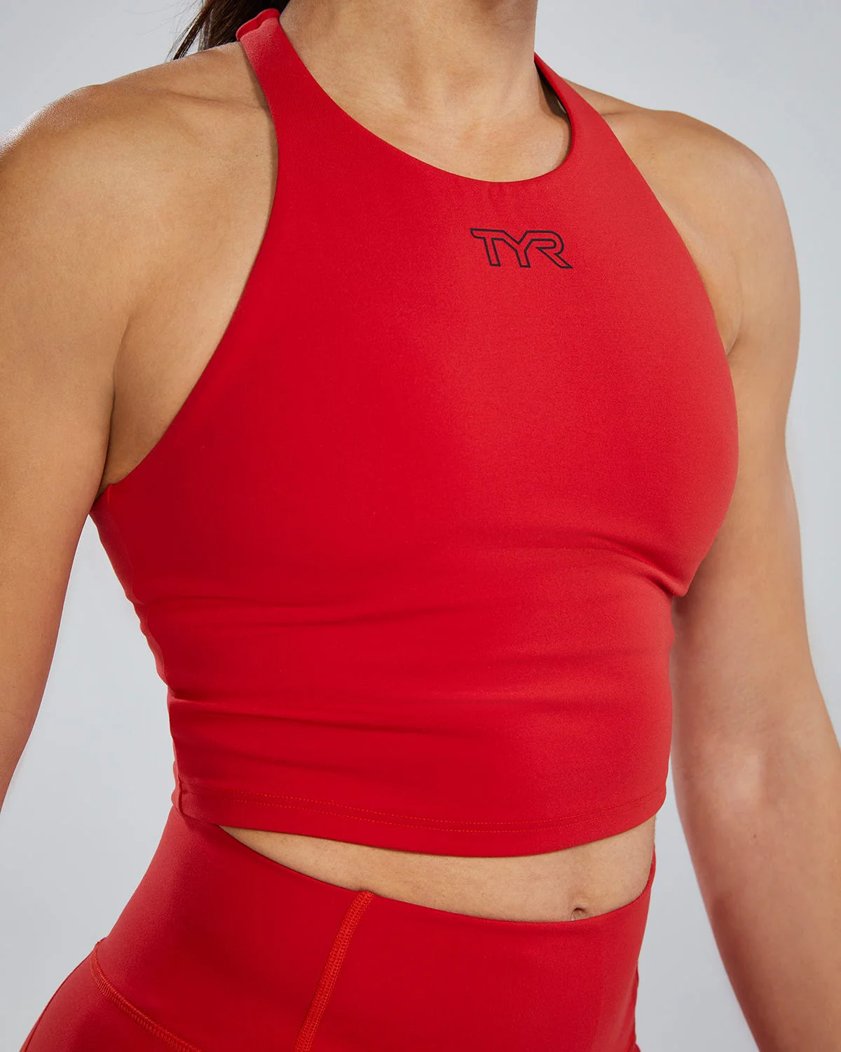 Joule Elite Cropped High Neck Sports Bra - Image 61