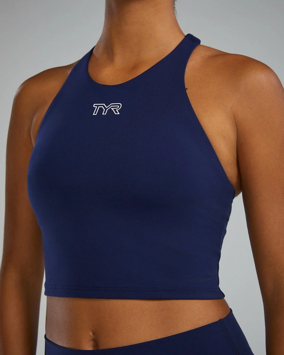 Joule Elite Cropped High Neck Sports Bra - Image 7