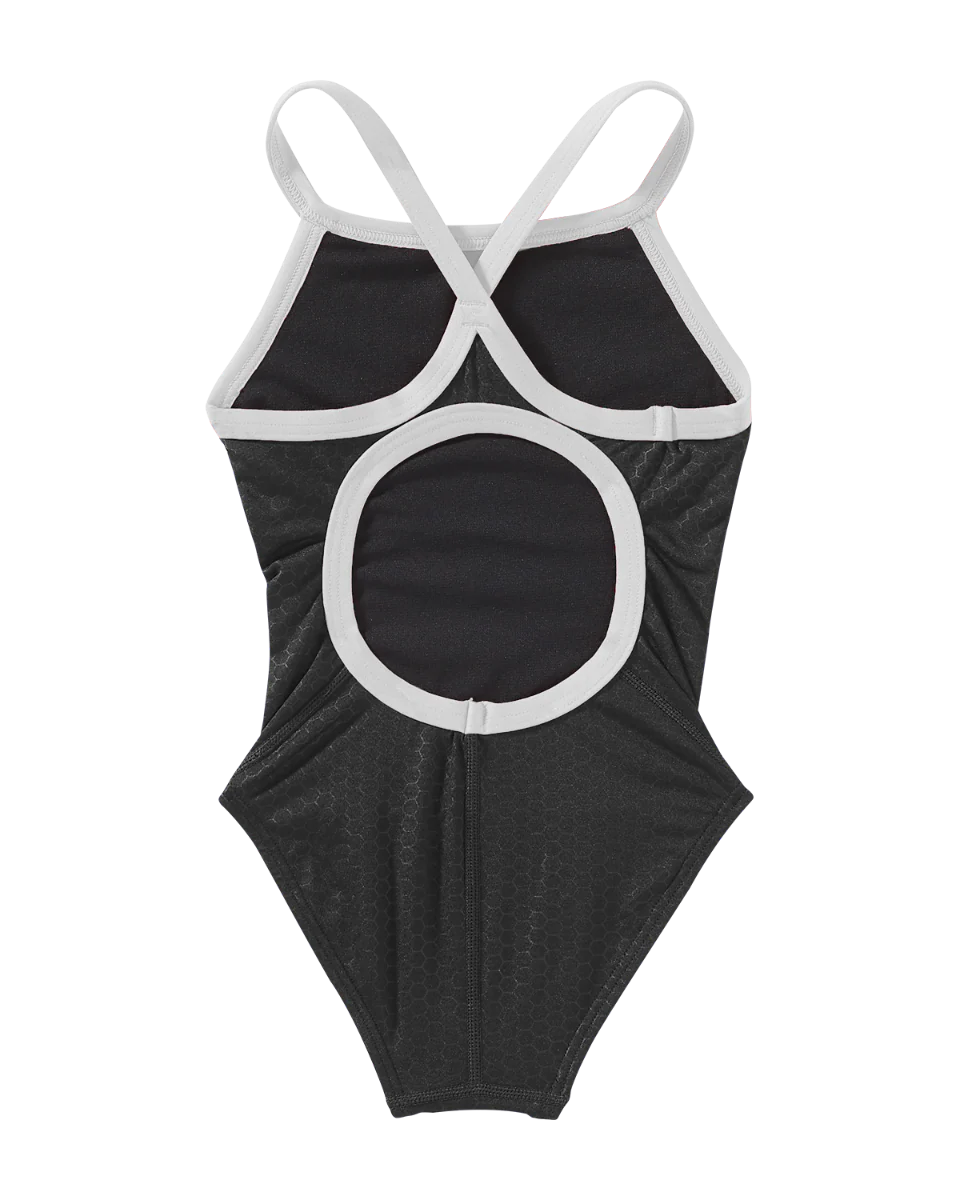 Durafast Elite® Girl's Diamondfit Swimsuit - Hexa - Image 11