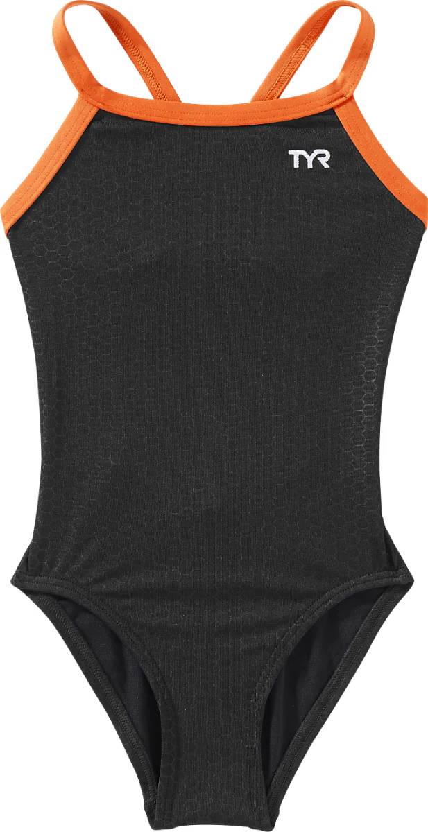 Durafast Elite® Girl's Diamondfit Swimsuit - Hexa - Image 14