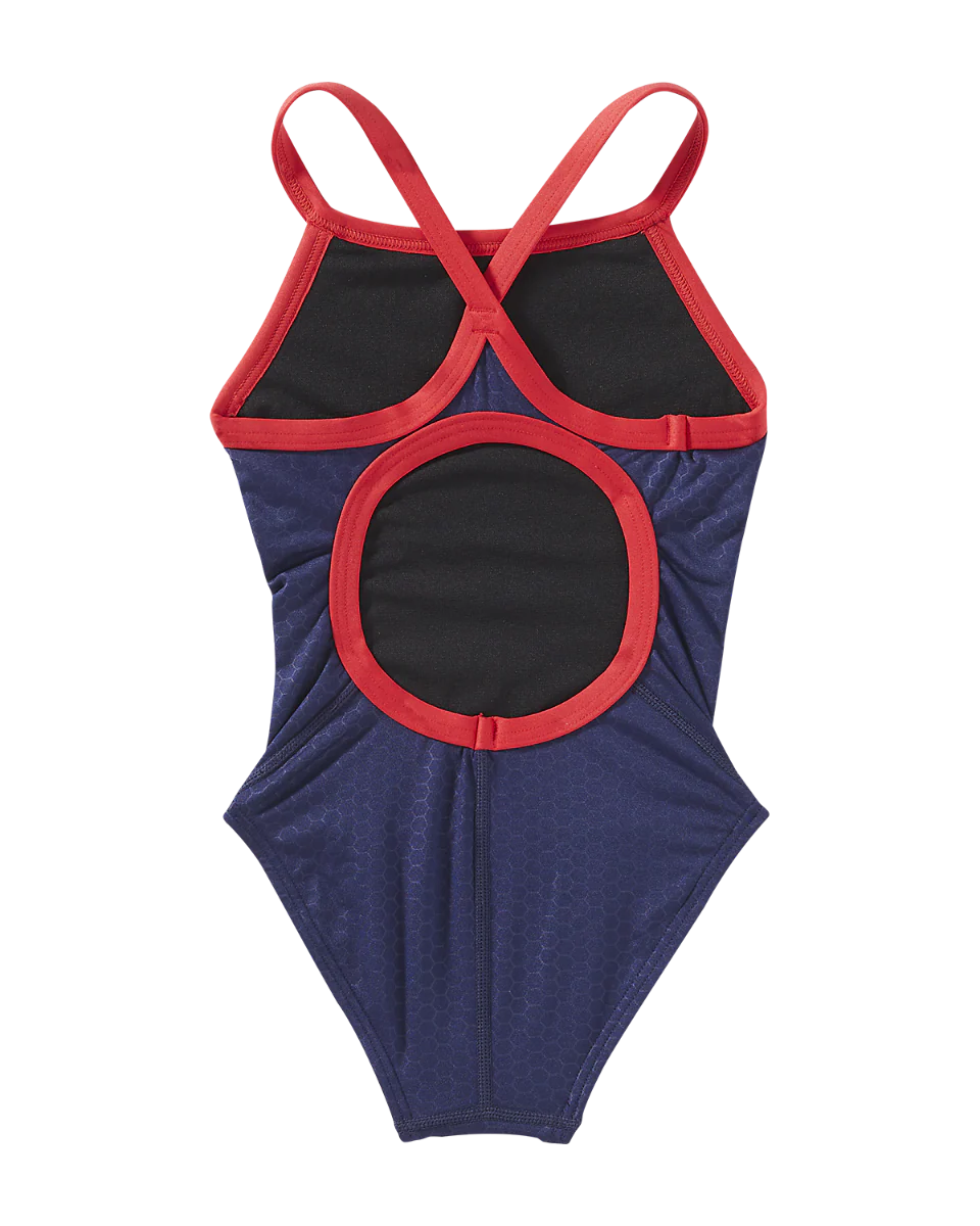 Durafast Elite® Girl's Diamondfit Swimsuit - Hexa - Image 22