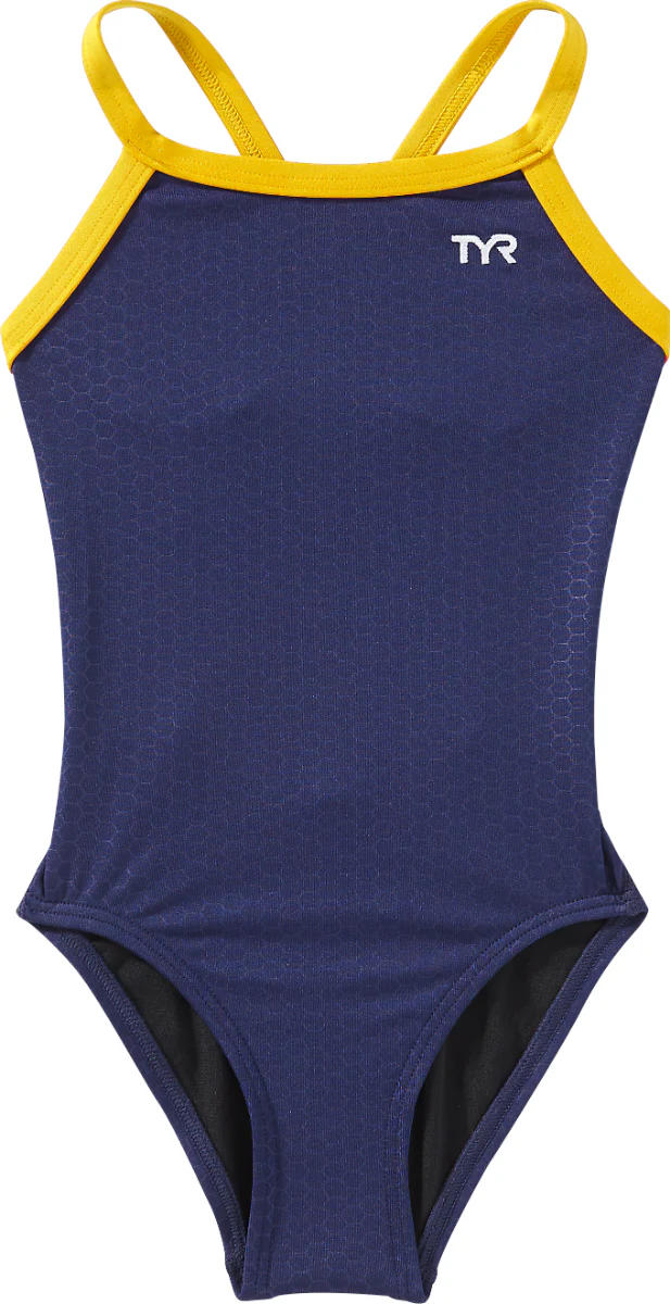 Durafast Elite® Girl's Diamondfit Swimsuit - Hexa - Image 29