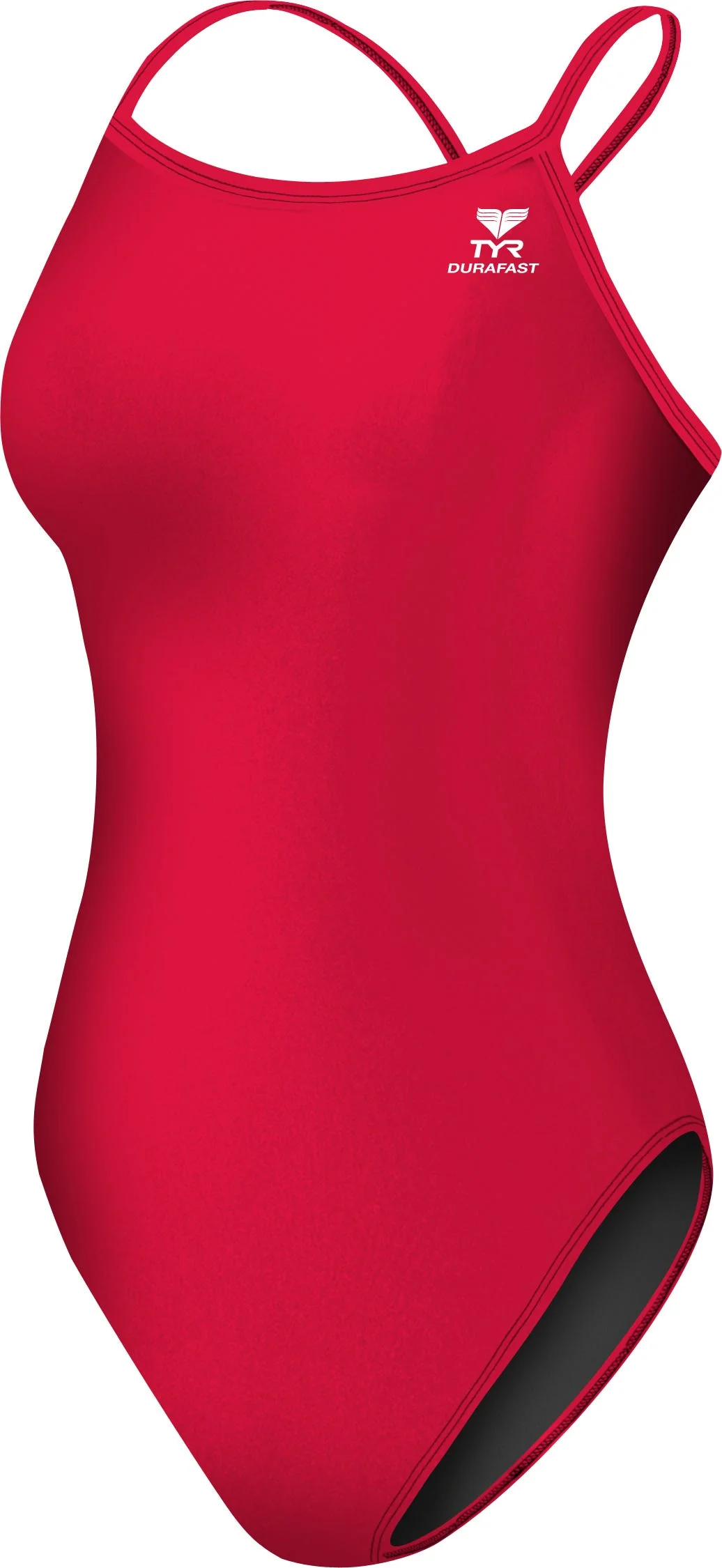 Durafast Elite® Girl's Diamondfit Swimsuit - Solid - Image 7