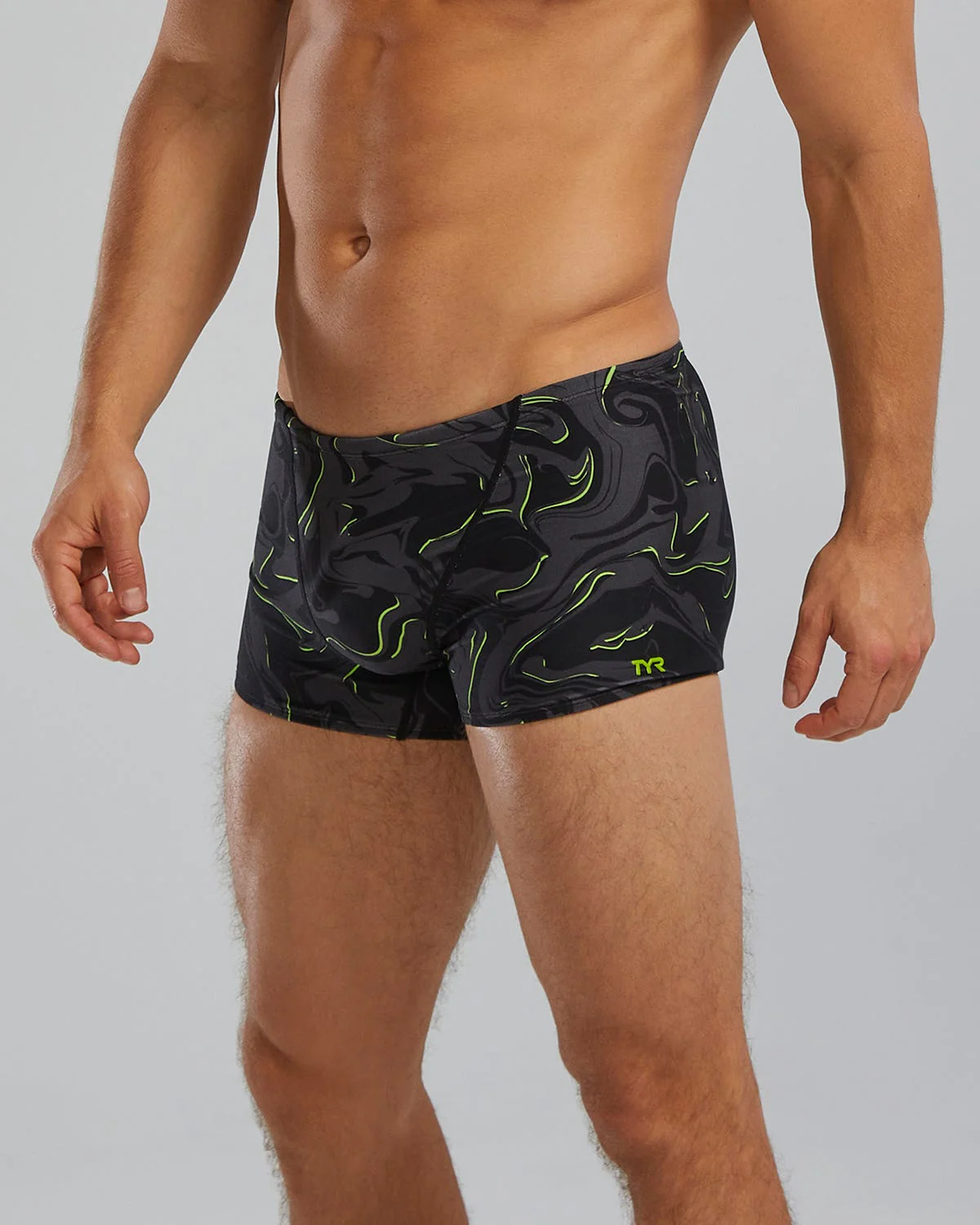 Durafast Elite® Men's Square Leg Swimsuit - Galaxy - Image 3