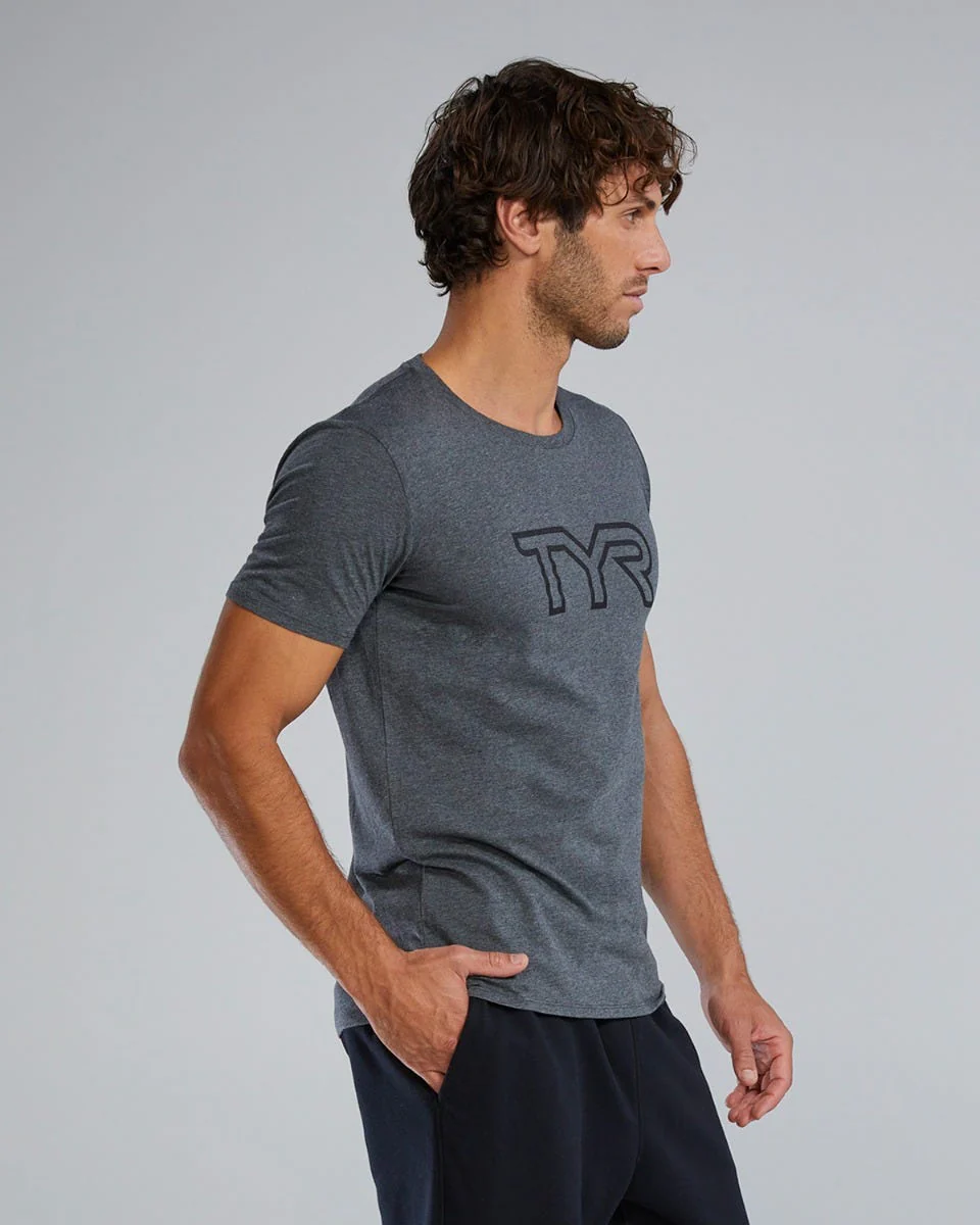 Men's Ultrasoft Lightweight Tri Blend Tech Tee - Big Logo - Image 12