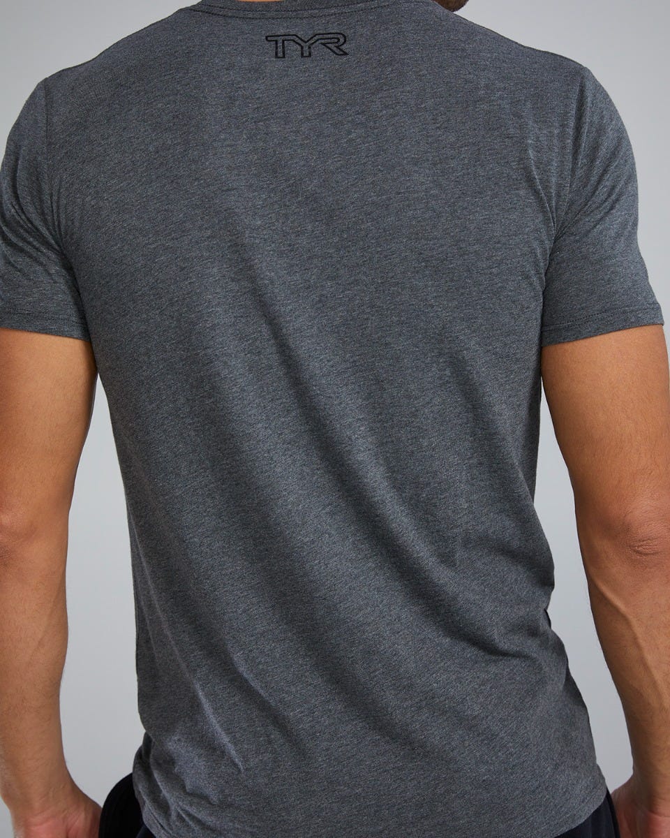 Men's Ultrasoft Lightweight Tri Blend Tech Tee - Big Logo - Image 14