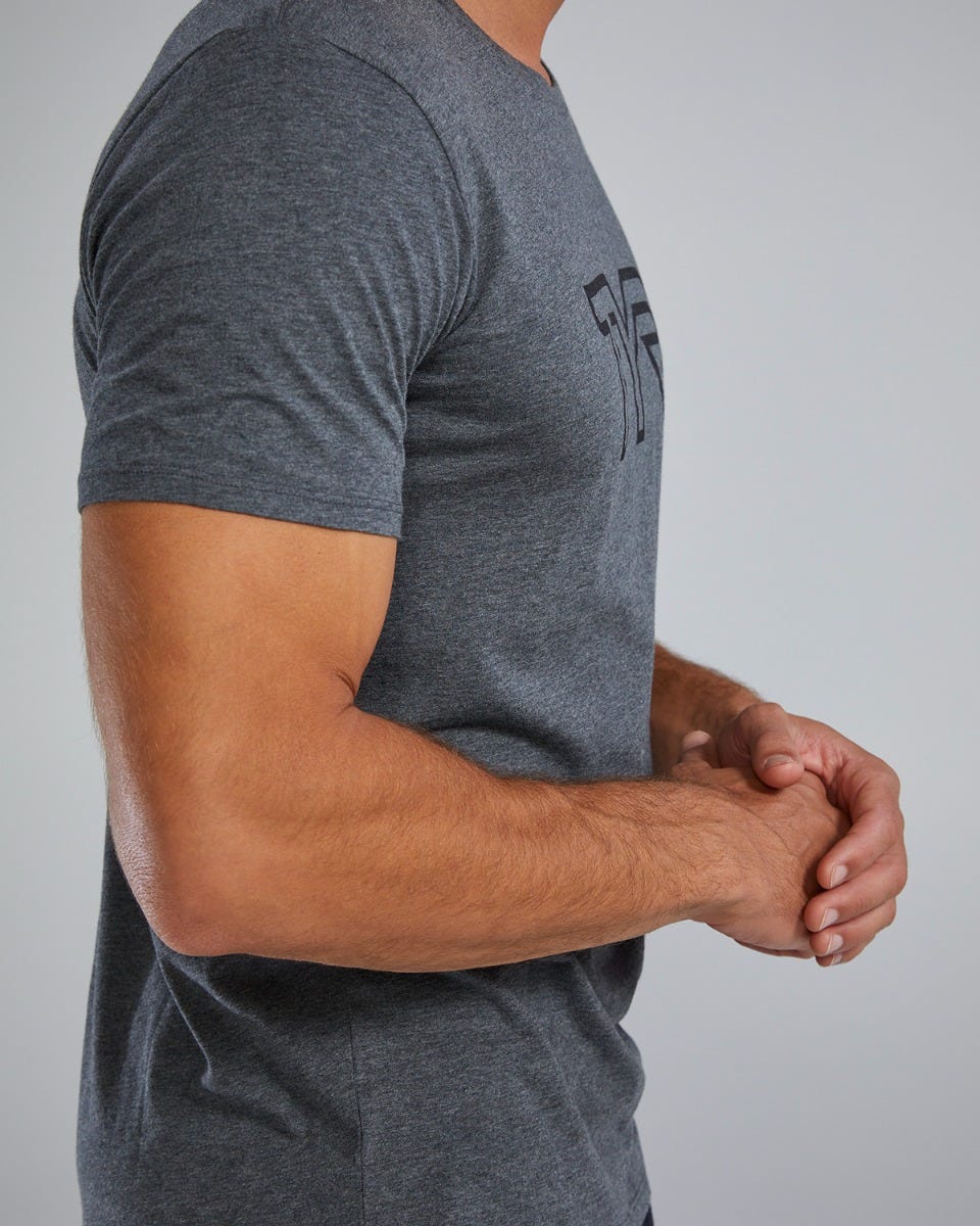 Men's Ultrasoft Lightweight Tri Blend Tech Tee - Big Logo - Image 15