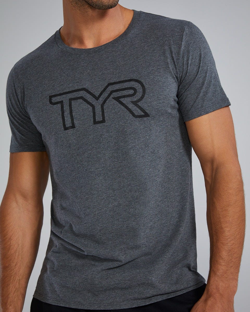 Men's Ultrasoft Lightweight Tri Blend Tech Tee - Big Logo - Image 16