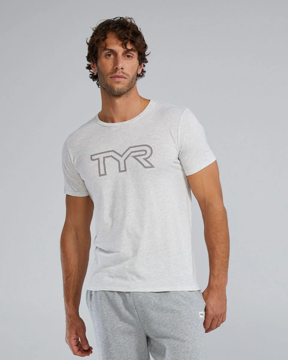 Men's Ultrasoft Lightweight Tri Blend Tech Tee - Big Logo - Image 33