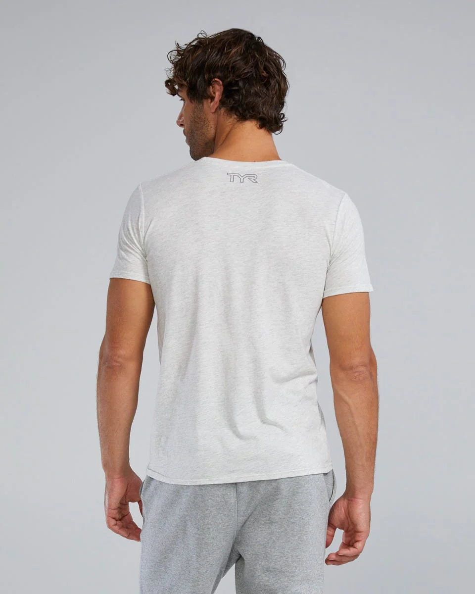 Men's Ultrasoft Lightweight Tri Blend Tech Tee - Big Logo - Image 34