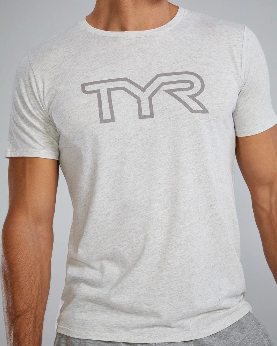 Men's Ultrasoft Lightweight Tri Blend Tech Tee - Big Logo - Image 37