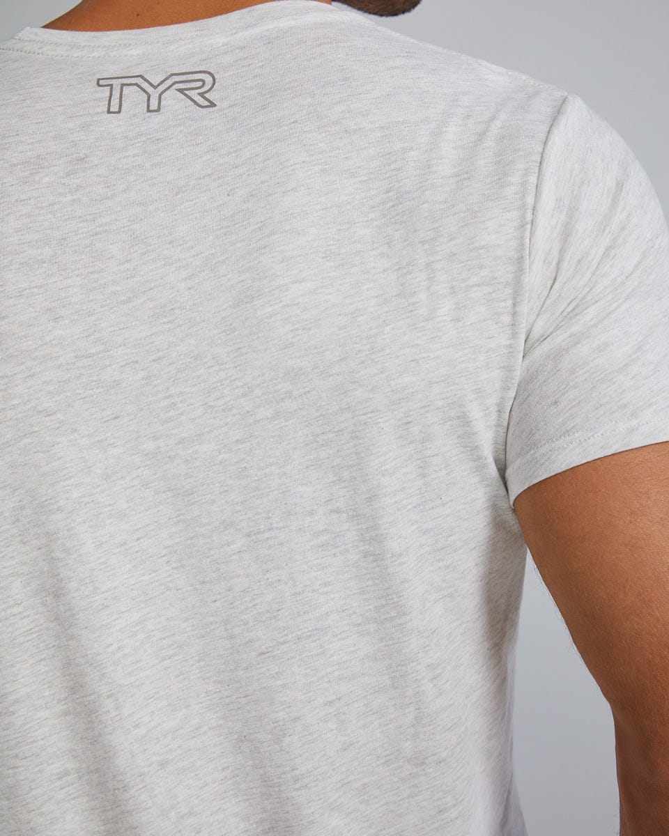 Men's Ultrasoft Lightweight Tri Blend Tech Tee - Big Logo - Image 39