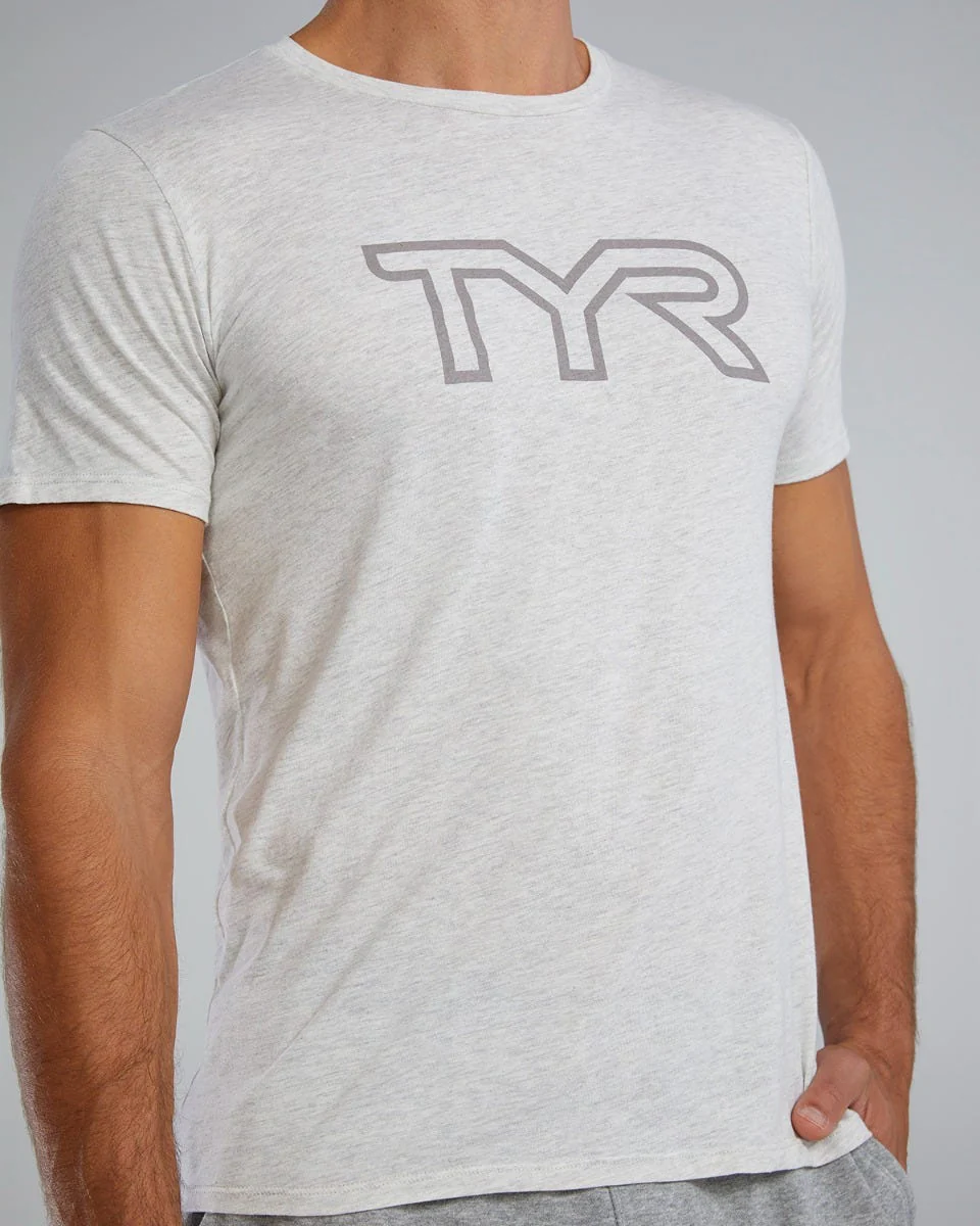 Men's Ultrasoft Lightweight Tri Blend Tech Tee - Big Logo - Image 40