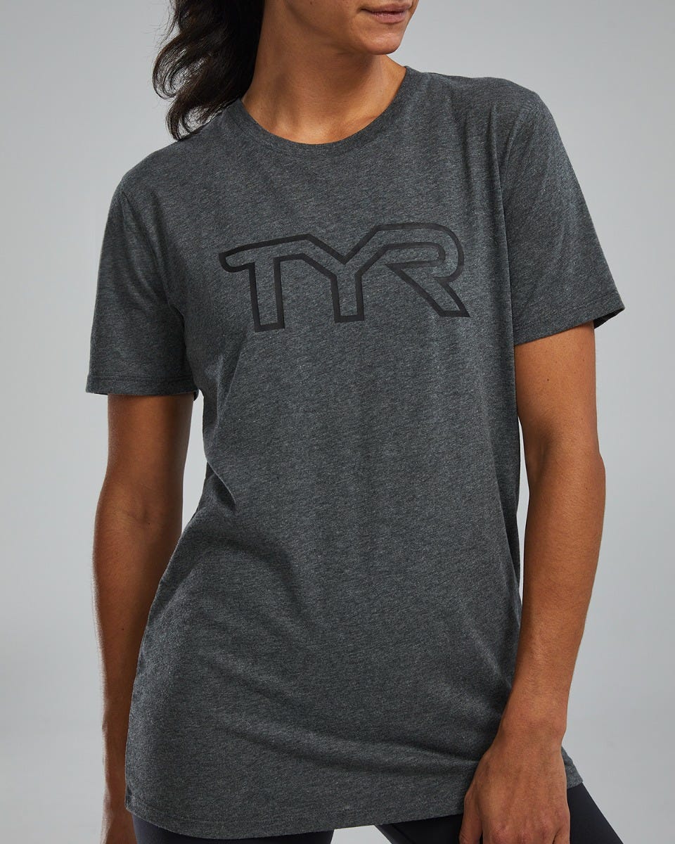 Women's Ultrasoft Lightweight Tri Blend Tech Tee - Big Logo - Image 16