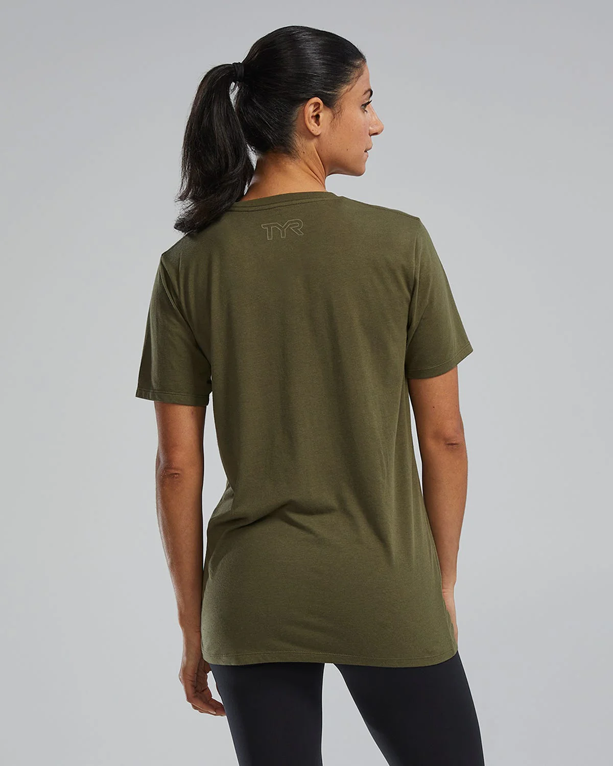 Women's Ultrasoft Lightweight Tri Blend Tech Tee - Big Logo - Image 26