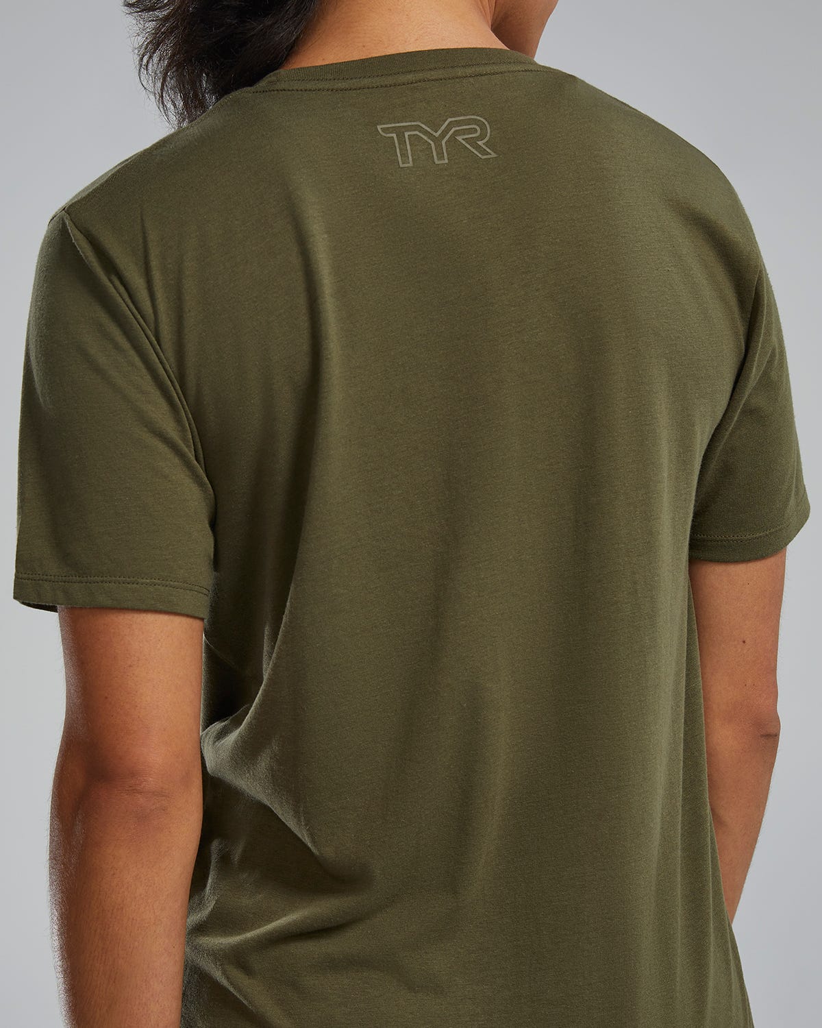 Women's Ultrasoft Lightweight Tri Blend Tech Tee - Big Logo - Image 32