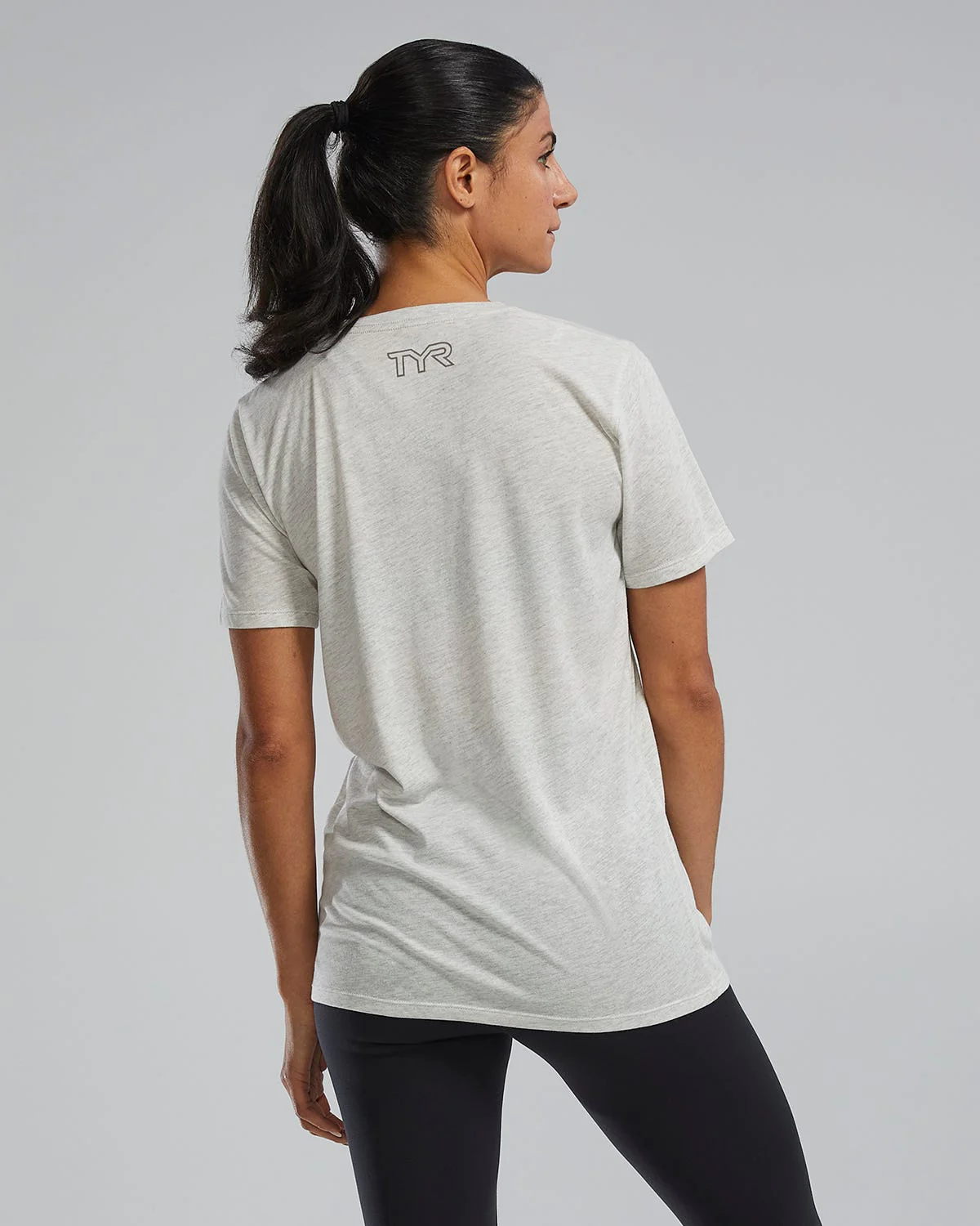 Women's Ultrasoft Lightweight Tri Blend Tech Tee - Big Logo - Image 34