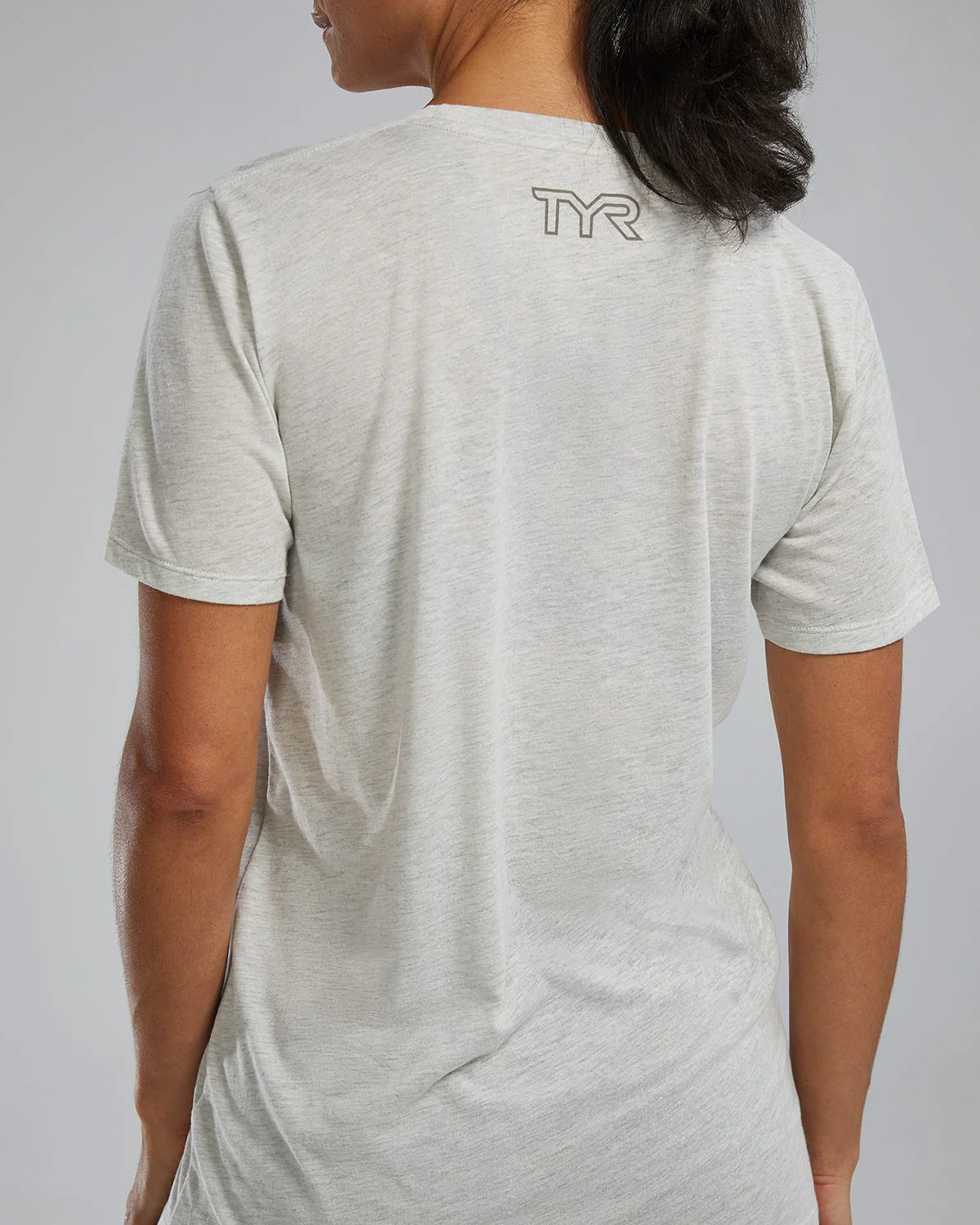 Women's Ultrasoft Lightweight Tri Blend Tech Tee - Big Logo - Image 38